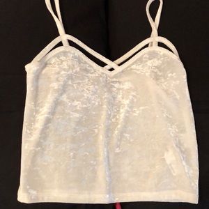 Velvet tank top